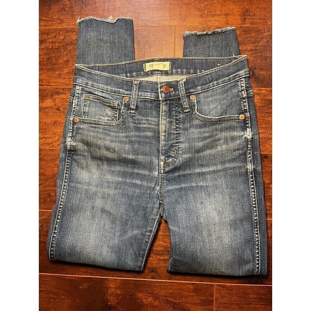 Madewell 9in High-Rise Skinny Jeans Medium Wash Jeans Size 28
